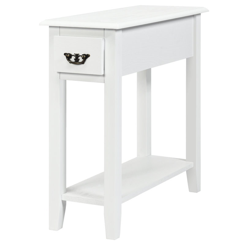 Avon End Table, White