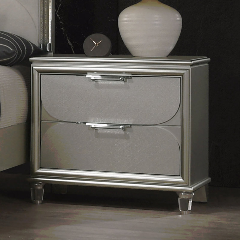 Table de chevet 2 pièces Contemporary