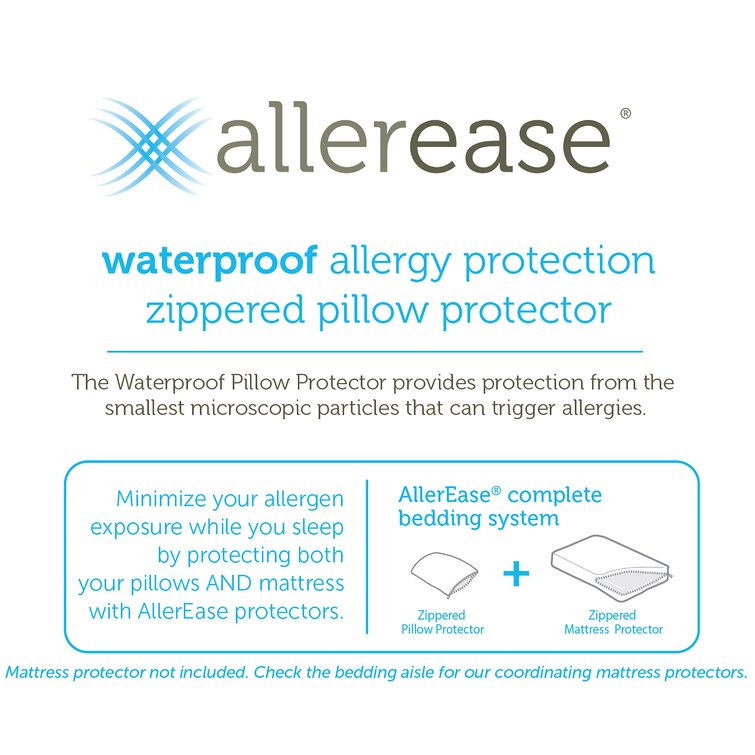 AllerEase  Waterproof Allergy Protection Mattress Protector