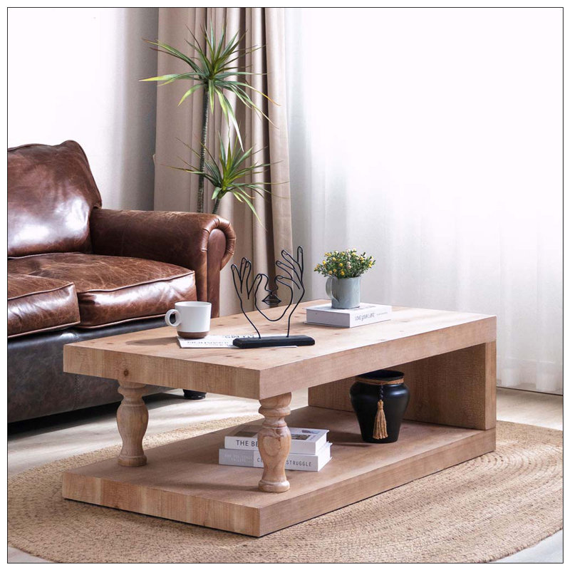 Table basse en bois