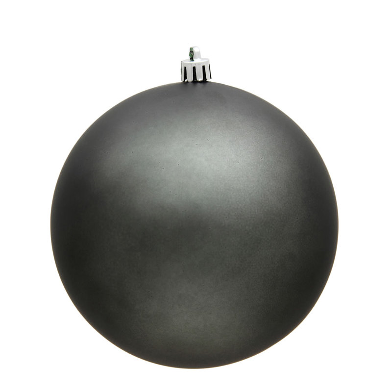 Ornement boule des Fêtes seulement, H 12 po x l 12 po x P 12 po, Étain