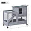 Linneus Weather Resistant Rabbit Hutch