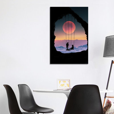Love 1 Piece Wrapped Canvas Wall Art