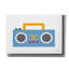 «Retro Boombox» par Ann Kelle Designs, art mural sur toile-64709580