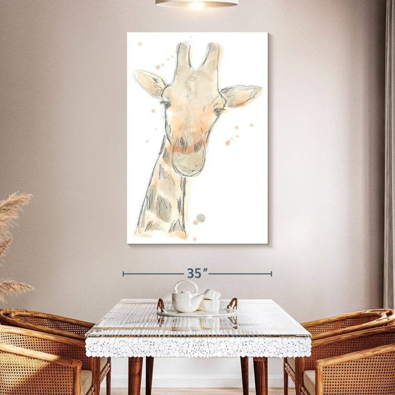 Brampt Blush Savannah II, 51" H x 34" W