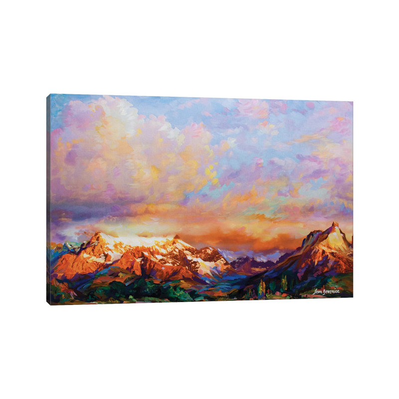 Morning Charm by Leon Devenice - Painting on Canvas, 66.04 cm H x 45.72 cm W x 1.91 cm D, Wrapped Canvas