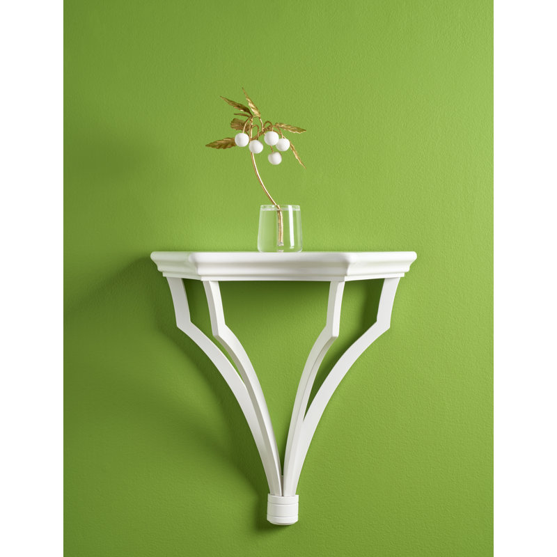 Sheraton Bracket Wall Shelf, White