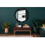 Huldar Glass Flat Wall Mirror