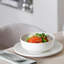 Villeroy & Boch - Afina Dinner Plate Made of Premium Porcelain, Plate for Main Courses, Made in Germany, Dishwasher and Microwave Safe, 10.5 in, Stackable, White