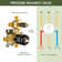 PureEssence 4-Function Dual Round Heads Pressure-Balanced Shower System with Bathtub Spout
