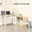 Fieke L-Shaped Computer Desk