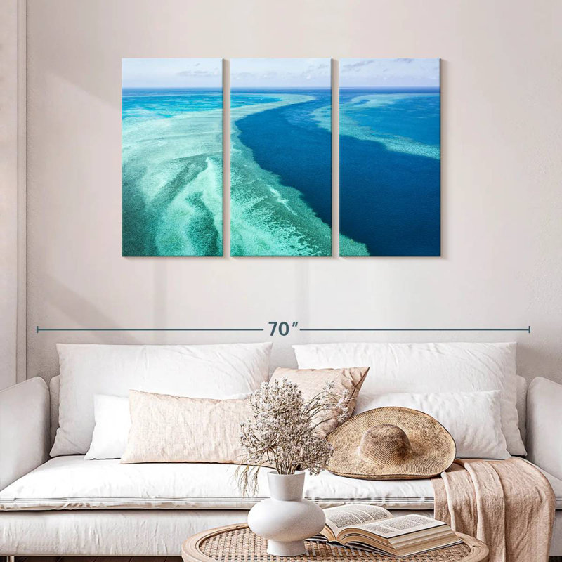 Alvord Great Barrier Reef, 28" H x 45" W