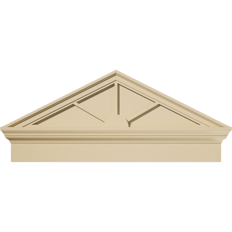 Fronton en uréthane Signature, 36 po x 15,875 po x 2,75 po, Combinaison, 3 rayons