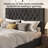 Upholstered Platform Bed With Storage Drawers, Dark Gray-358624212-358624213
