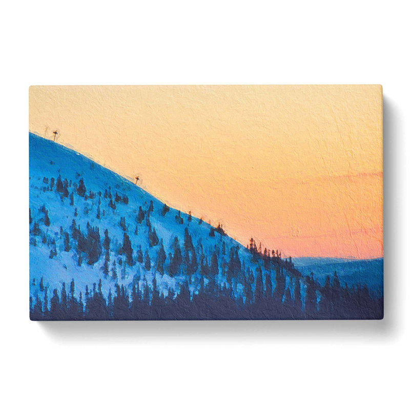 Hills of Trysil Norway - Wrapped Canvas, 40cm H x 60cm W x 3cm D