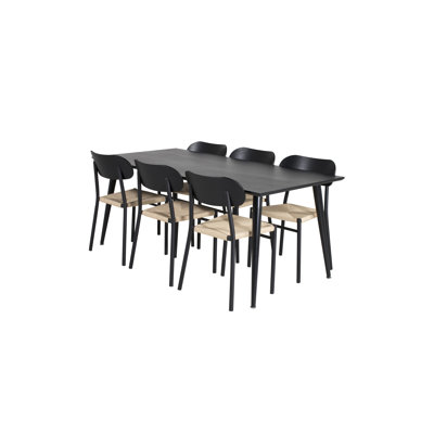 Blin 6 - Person Dining Set