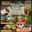 Ensemble 12 pièces d'outils de jardinage, trousse d'outils de jardinage robuste avec sac fourre-tout et gants de jardinage
