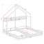 Lits plateforme simple avec tablettes