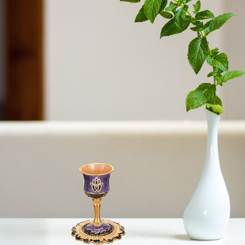 Tasse en émail Kiddush 2,75 onces Coupe