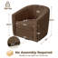 Fauteuil demi-tonneau pivotant-896247366