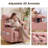 360°Swivel Rocker Recliner Chair With Adjustable Armrests&Headrest,Nursery Glider For Breastfeeding-1169741897