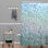 Rideau de douche simple Snowfall