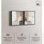 Ensemble de 2 décorations murales en toile Harmony Beige & White par Art Remedy, cadre noir, 16 x 20-751734674-751734675