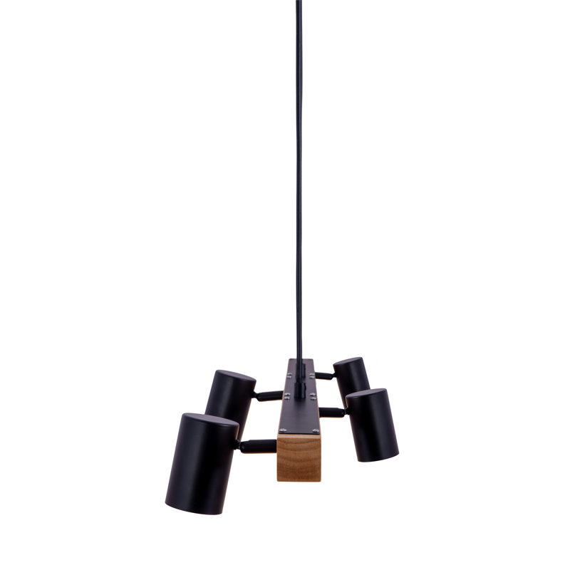 Abha 4 - Light Kitchen Island Pendant, Black