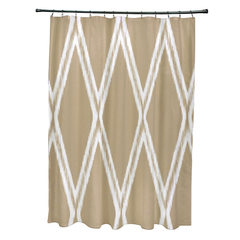 Rideau de douche simple Gate Keeper, Taupe