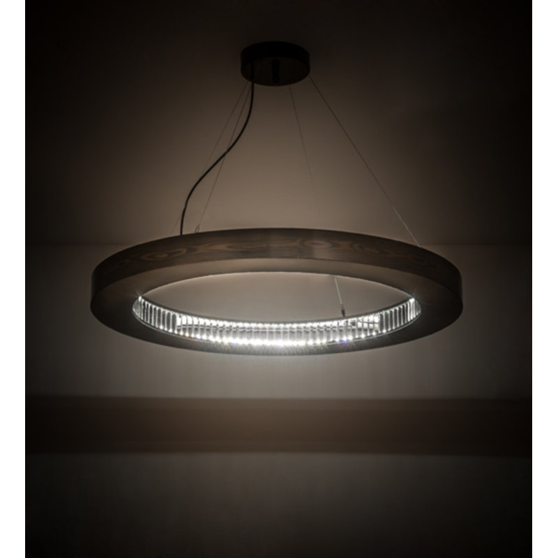 Hickory Treasures 1 - Light LED Chandelier