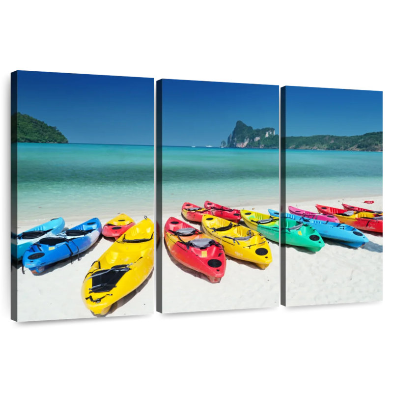 Tourist Kayaks, 32" H x 50" W