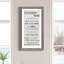 "Bathroom Rules" - Art textuel sur toile-451820805