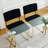 Upholstered Counter Stool with Steel Frame-94413450-94413453