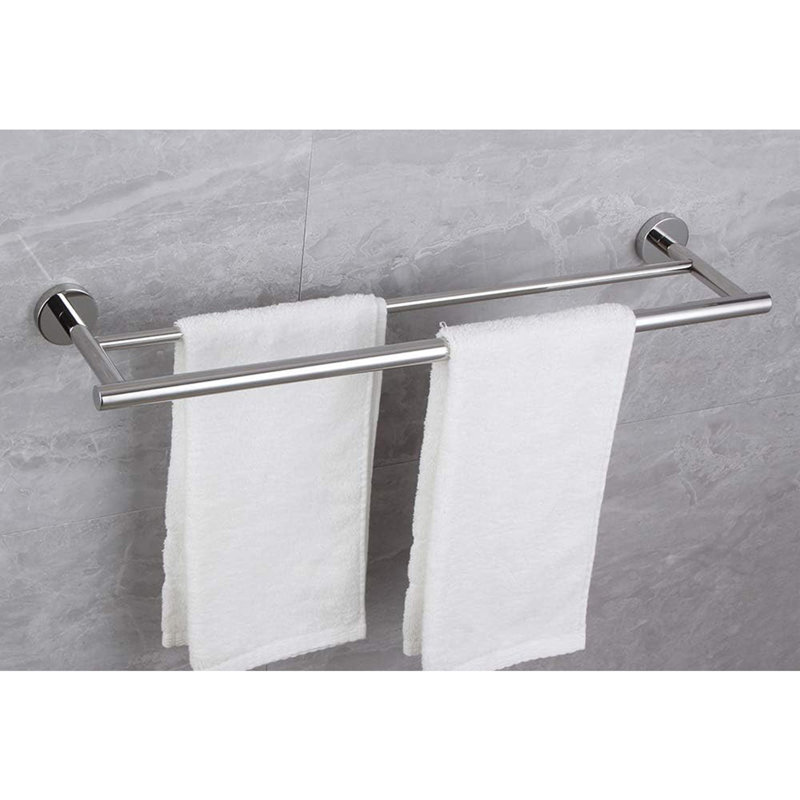 Porte-serviettes mural 23,6 po, Chrome chrome
