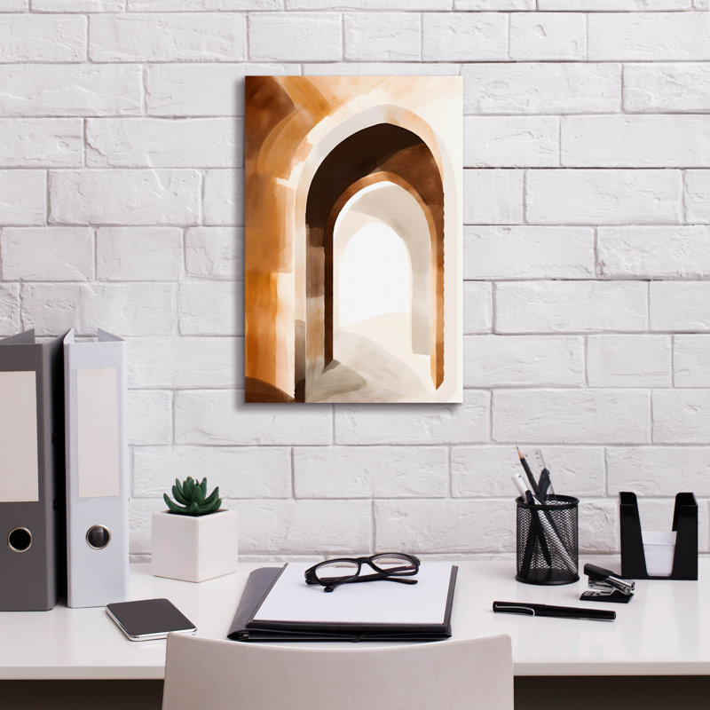 "Mid Century 6" par Petals Prints Design, H 18 po x l 12 po