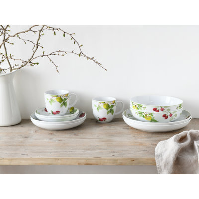 Allround - Royal Orchard 10 Piece Dinnerware Set, Service For 2