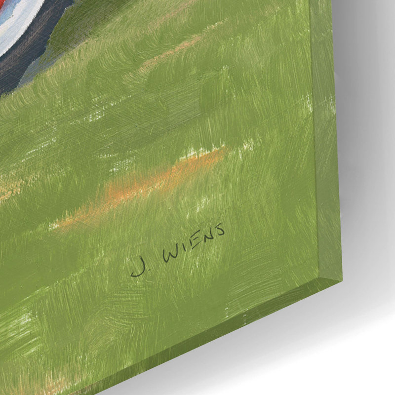  'Vintage Tractor' by James Wiens Acrylic Glass Wall Art, 16" x 12"