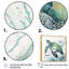 Aquarelle de tortue nageant IV - tortue, art mural-2030475008-2030475013