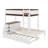 Twin Over Twin Bunk Bed With Trundle And Desk-1025984790