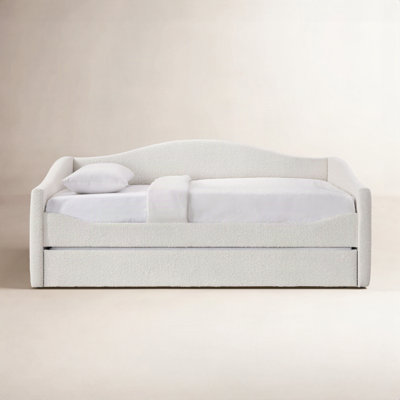 Upholstered Daybed with Trundle - Twin