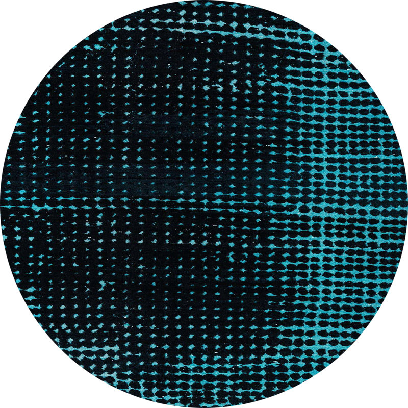 Tapis abstrait moderne 4397, Rond 4 pi