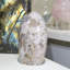 Sculpture translucide en agate
