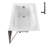 Streamline 60 in. x 32 in. Acrylic Left-Hand Drain Alcove Bathtub in Glossy White With External Drain-108301917