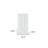 71" White Three Door Two Drawer Combo Dresser
