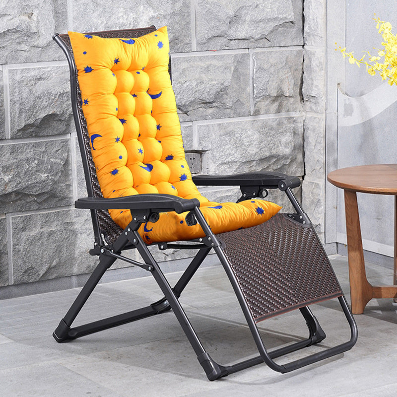 Seat Cushions For Home Use  Tufted Corduroy Floor Cushions For Living Room Tatami  43.3 Inch, Yellow