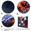 «Blue Crystal Stone Core III - Stone Geode», art mural-479963863-479963862