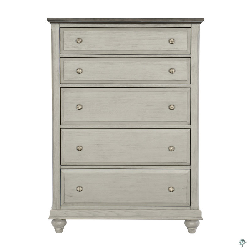Charming Modern Farmhouse Chest With Multiple Drawers For Bedroom Storage