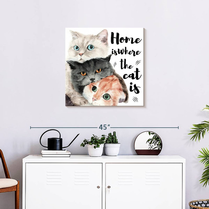 Kema Home Cats Wall Sign