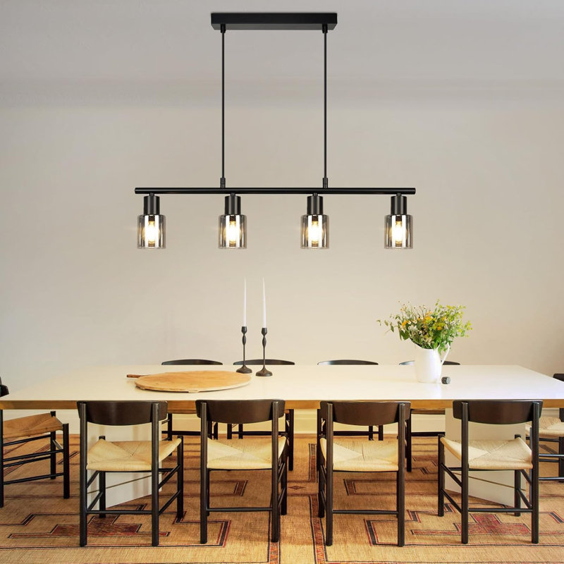 4 - Light Matte Black Pendant