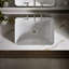 Vox® Vitreous China Rectangular Vessel Bathroom Sink with Overflow
